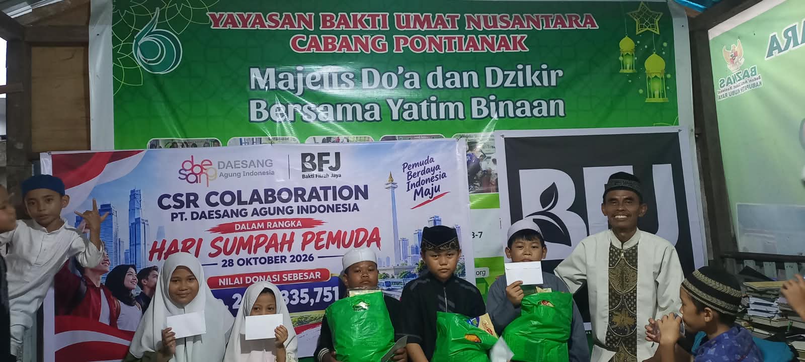 Kegiatan Santunan Akbar Dhuafa